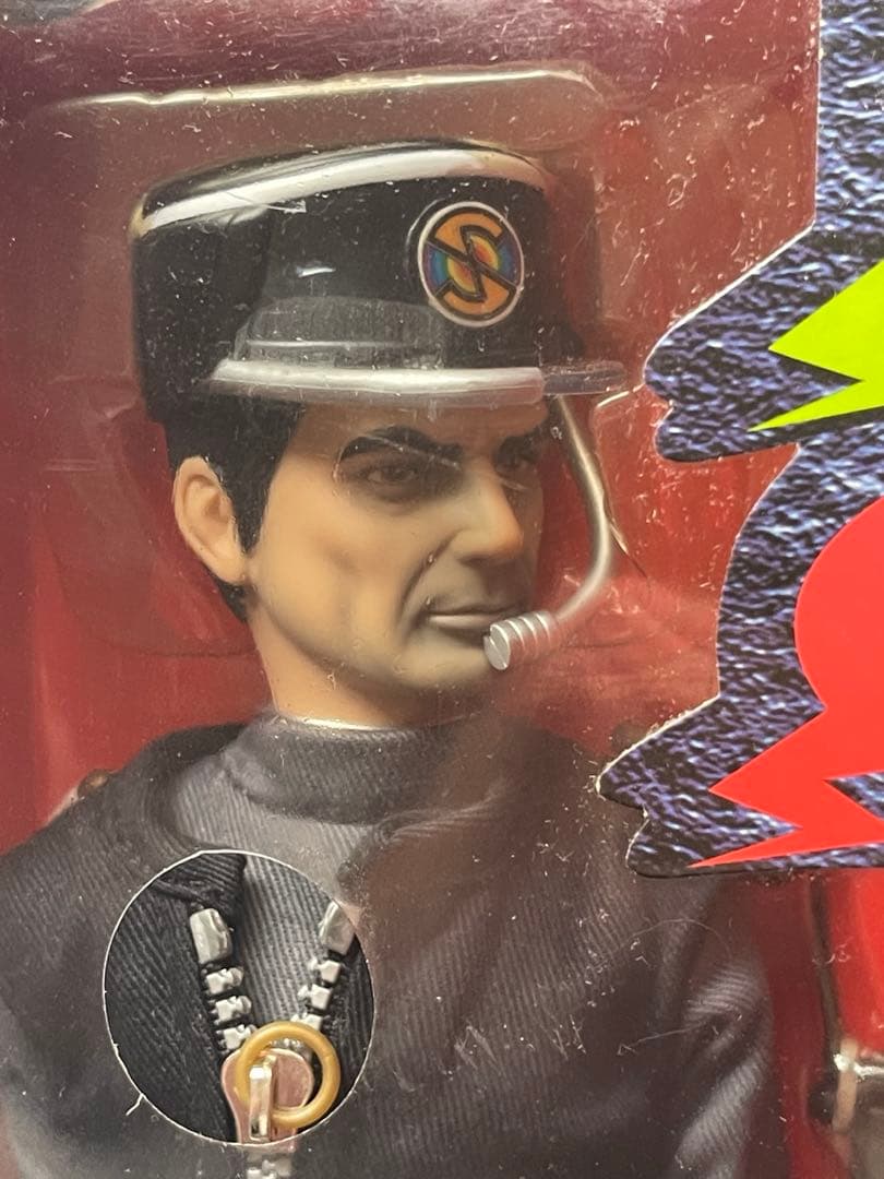 未開封 キャプテン・スカーレット キャプテン・ブラック トーキングフィギュア