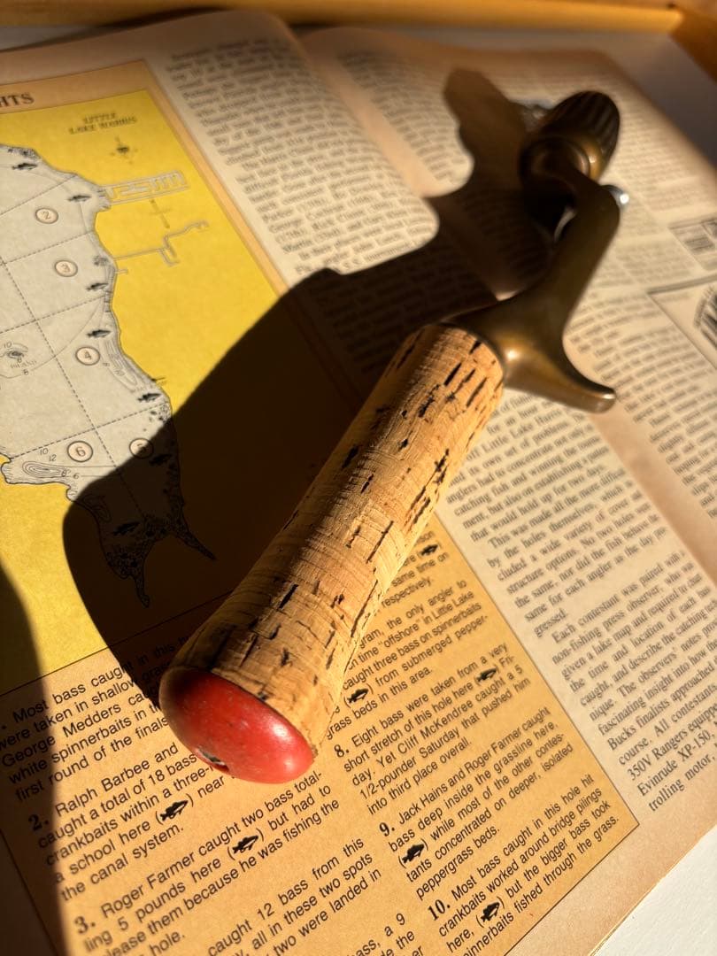 Heddon PAL コルク ロッドグリップ ハンドル オールド