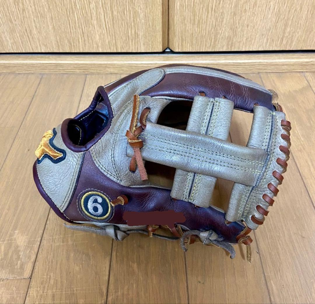 NPB 社会人野球 実使用 ミズノプロ 硬式用 オーダーグラブ グローブ 内野用