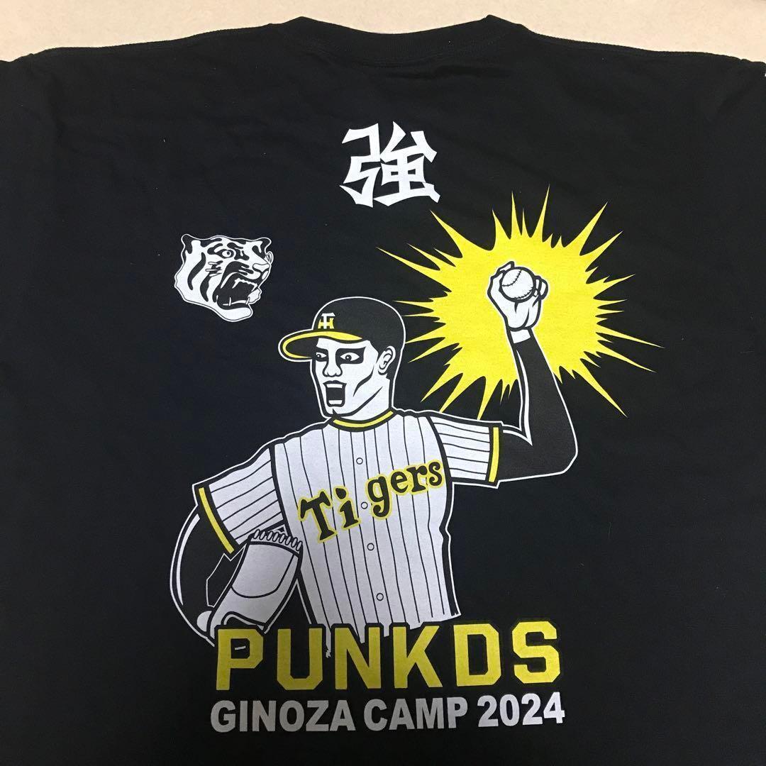 tee 黒 punkdrunkers XL パンクドランカーズ 阪神タイガース