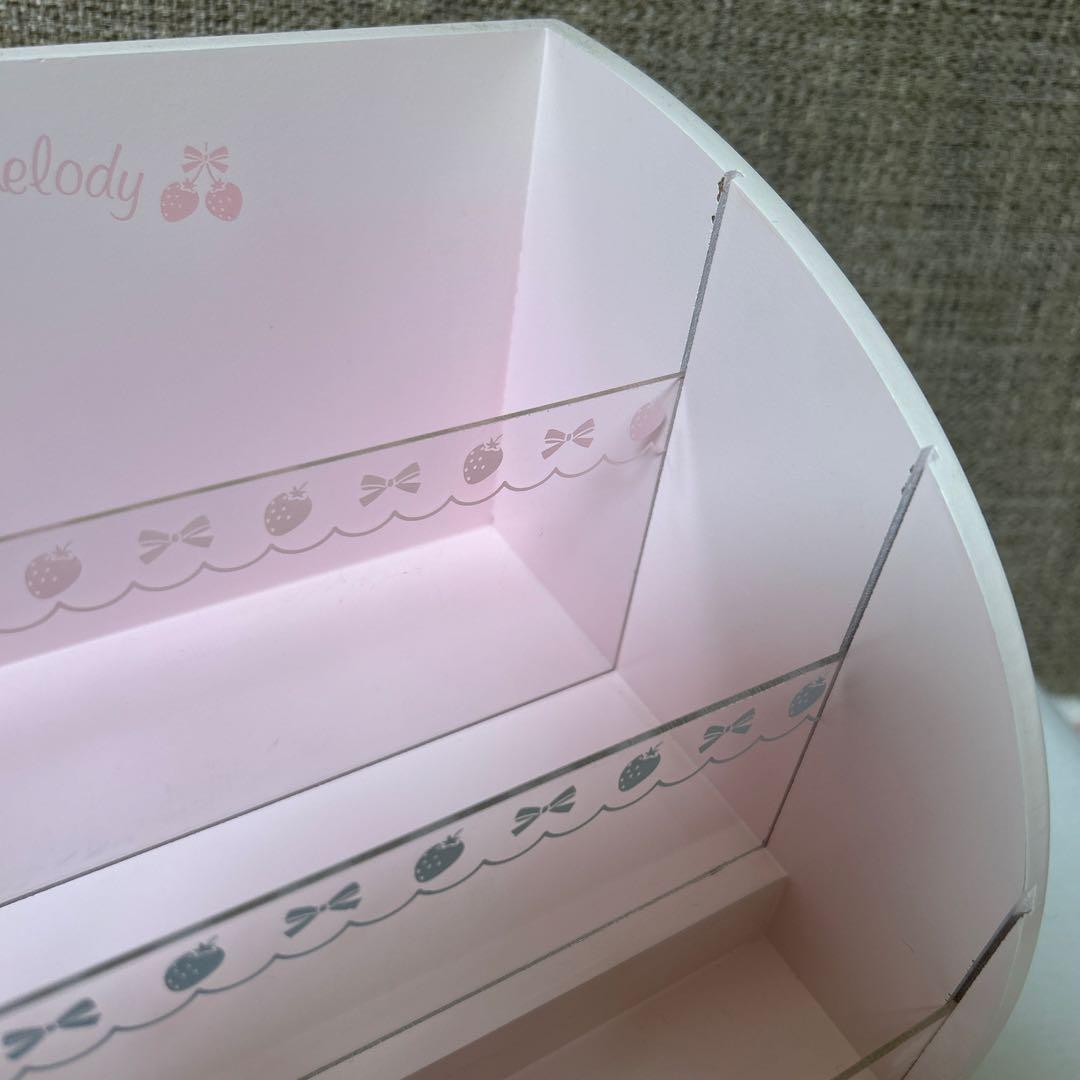 激レア！マイメロディ　木製コスメボックス　小物入れ サンリオ　ガチャガチャ飾る