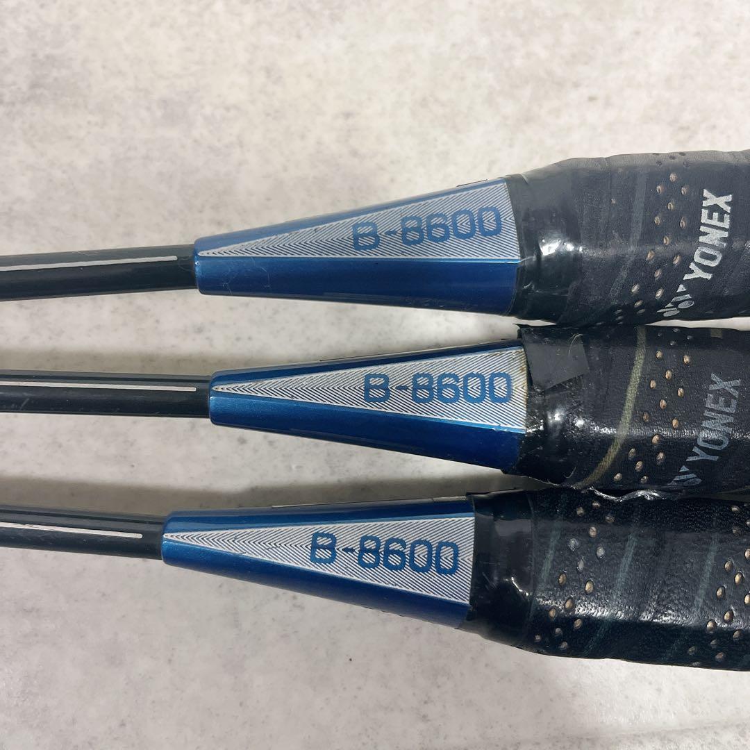 YONEX Carbonex 8DX B-8600 旧ロゴ3本セット