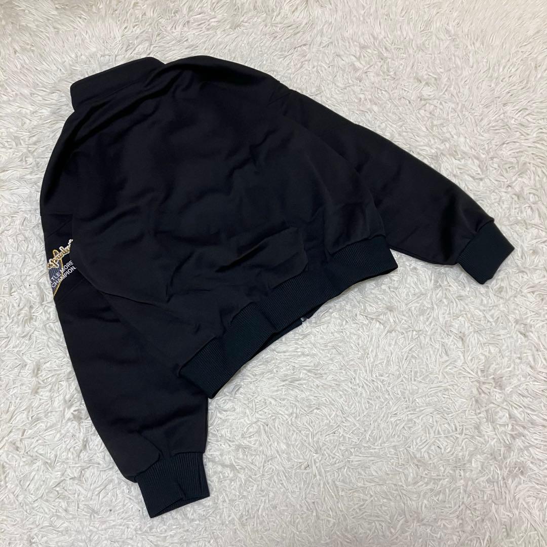 【タグ付】championproducts ジャージトップス　羽織　黒 M