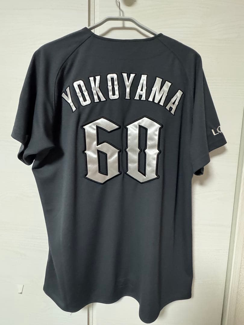 千葉ロッテマリーンズCLM ユニフォーム　横山陸人#60 Lサイズ
