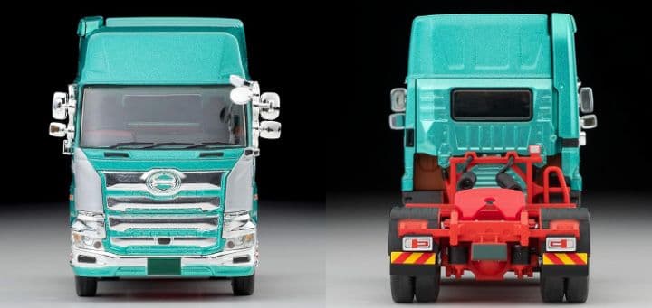 ◉トミカ 1/64 LV-N298a 日野プロフィア トラクタヘッド【 緑】