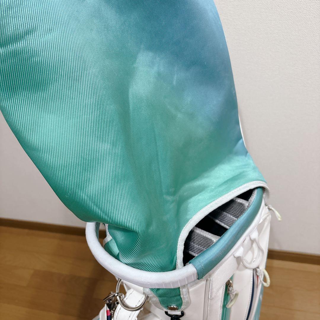 K482  ミックスマテリアル キャディバッグ