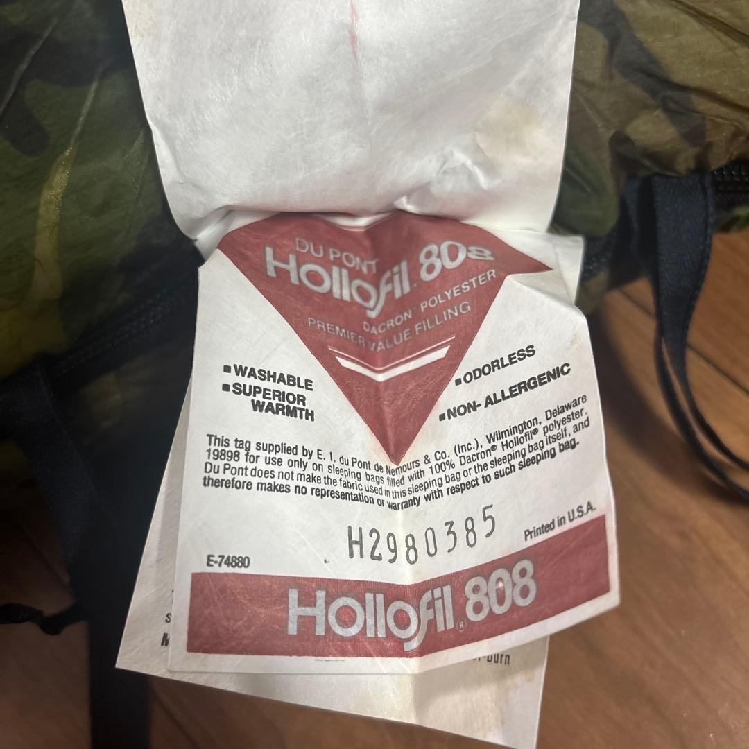 未使用品　USA製　米軍放出品　ウッドランド寝袋　送料無料
