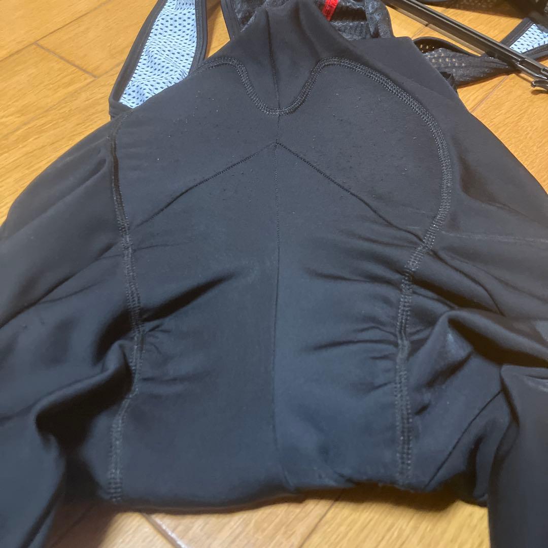 CASTELLI ビブタイツ Lサイズ ブラック
