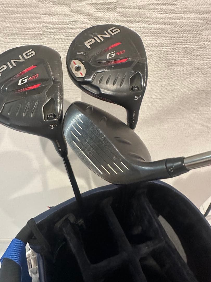 名器　希少　PING G410 SFT フェアウェイウッド 3本セット