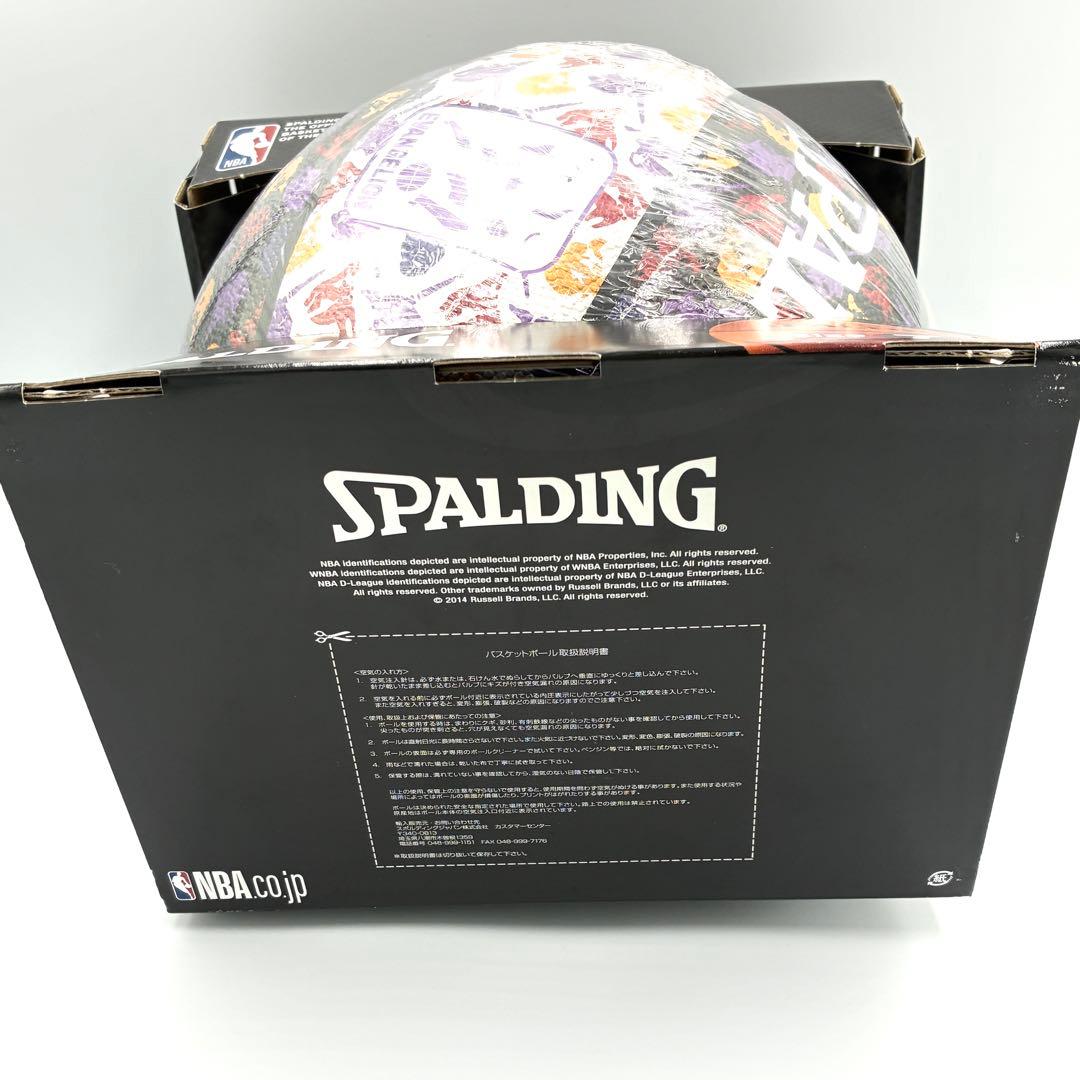 新品★ SPALDING バスケットボール エヴァンゲリオン 7号球 限定