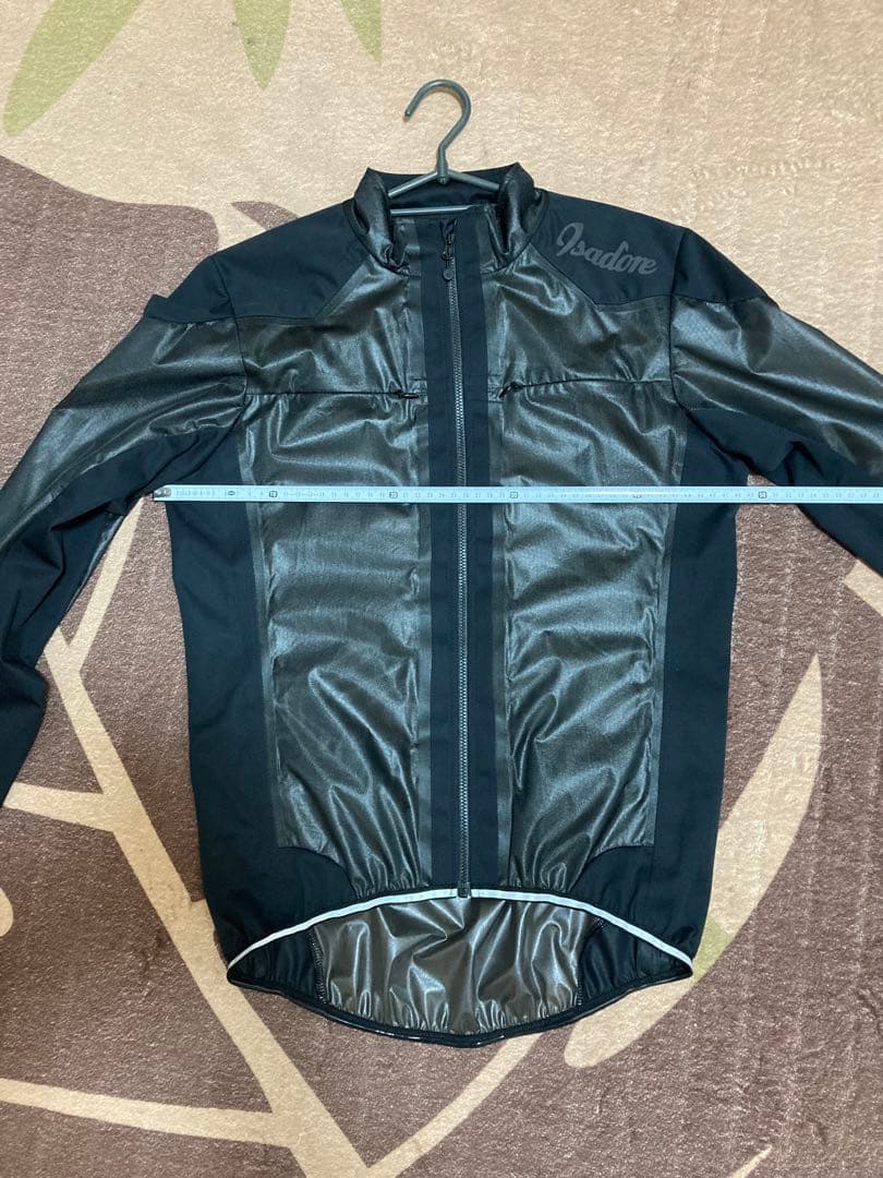 イザドア　isadore レインジャケット　S サイクルウエア　キャップおまけ