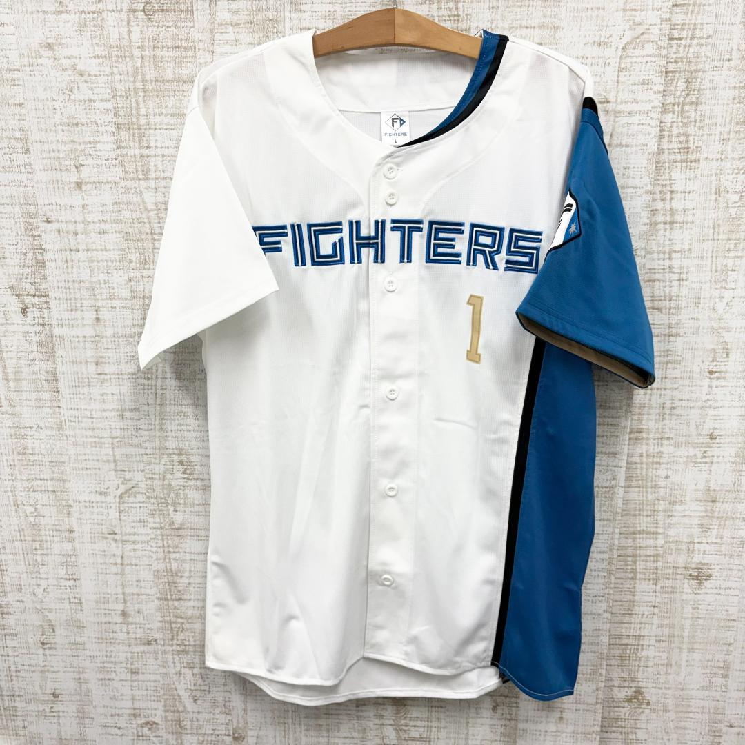 JQ53《新庄剛志選手》日本ハムファイターズ　BIGBOSS半袖ユニフォーム1番