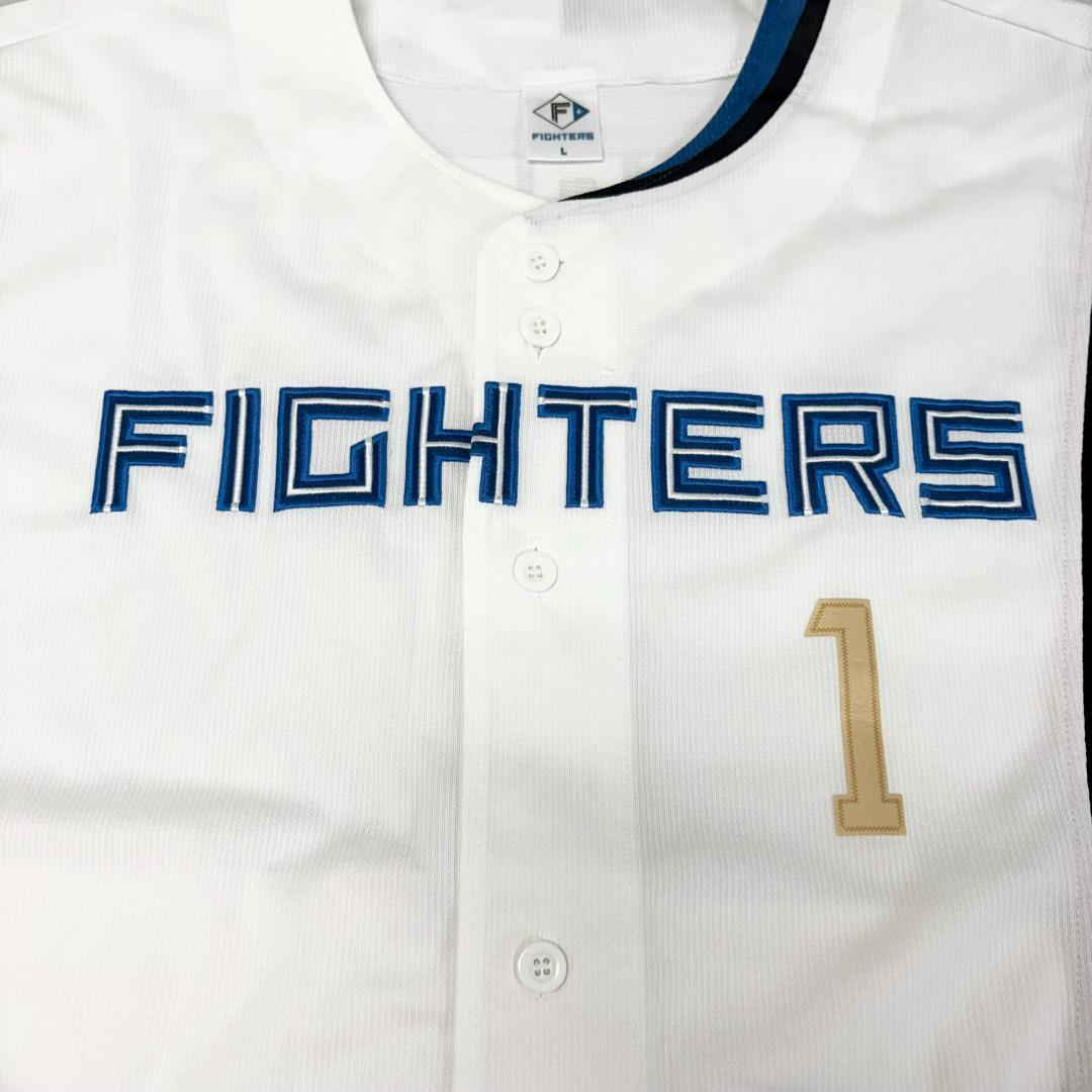 JQ53《新庄剛志選手》日本ハムファイターズ　BIGBOSS半袖ユニフォーム1番