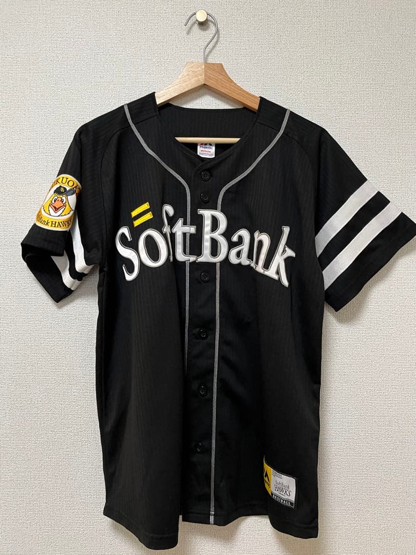 千賀滉大 レプリカユニフォーム ビジター M 福岡ソフトバンクホークス メッツ