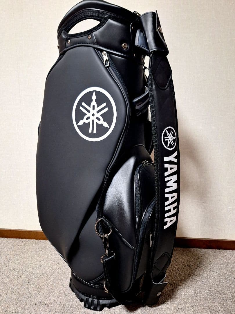 値下げ↘♥YAMAHA ♥プロツアーモデル★キャディバッグ★Y22CBP黒×黒