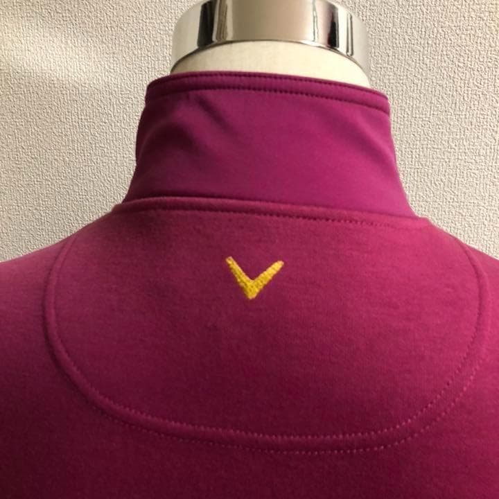 キャロウェイ DRY SPORT ダブルジップ ジャケット パープル Mサイズ