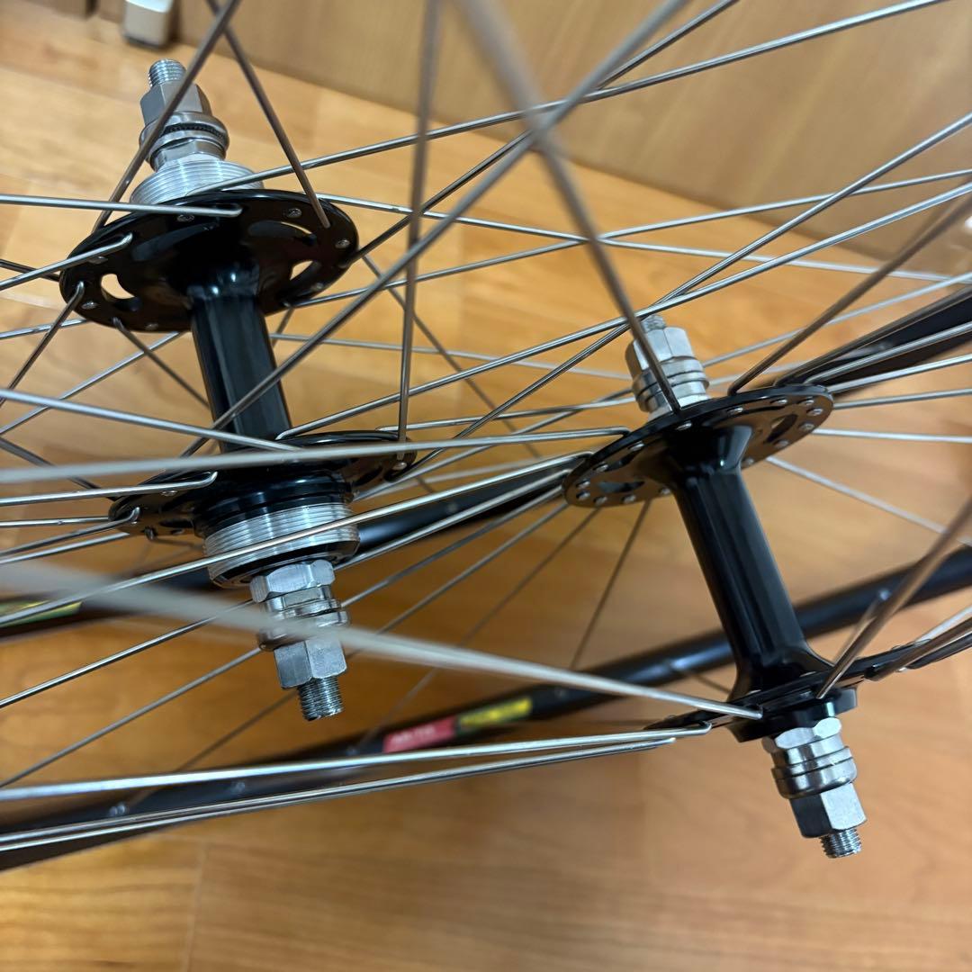 ARAYA ピスト 700C 前後ホイールセット