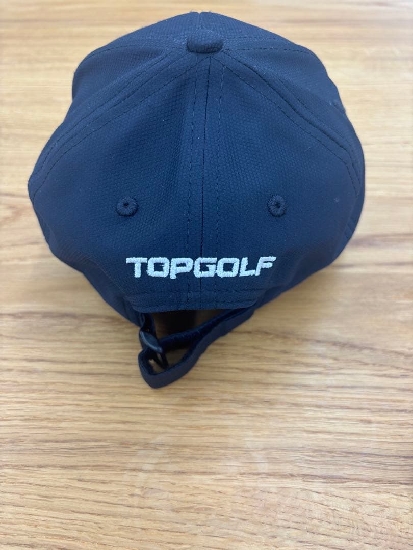 【日本未発売】TOPGOLF ネイビーキャップ ロゴ刺繍