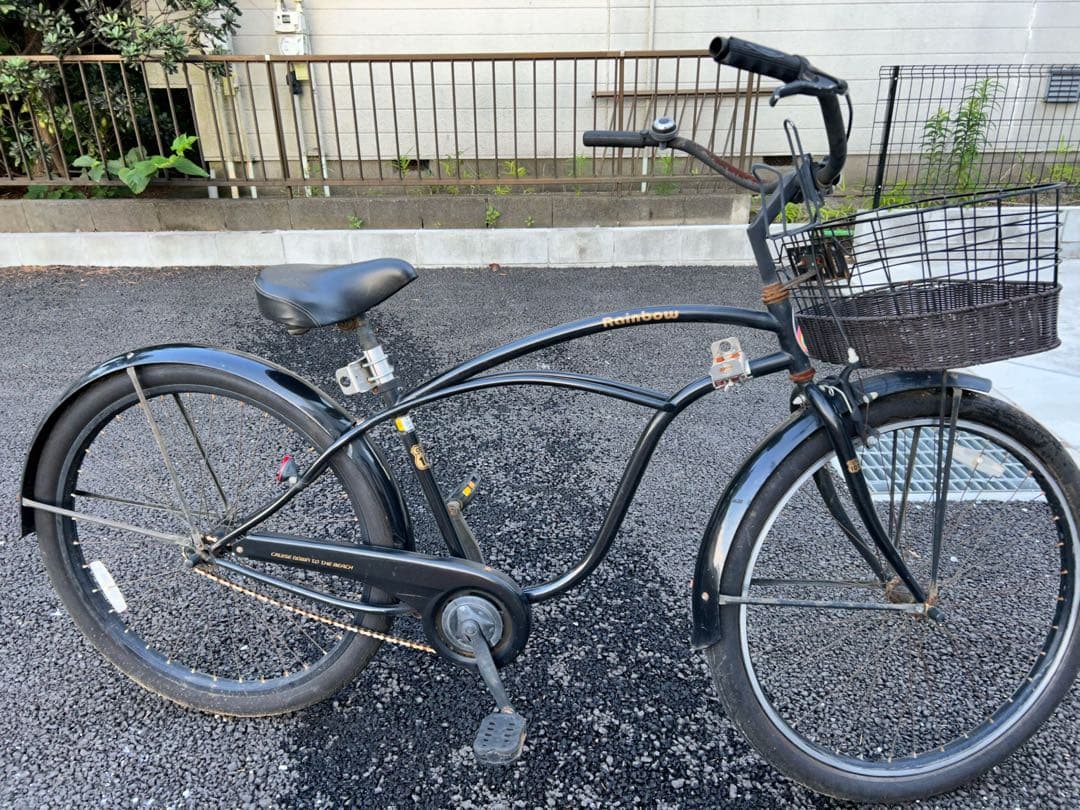 ビーチクルーザー 29インチ レインボー 直接取引可能