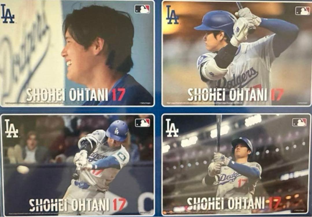 大谷翔平 フレーム ポストカード 箔押しサインMLB SHOHEI 東京