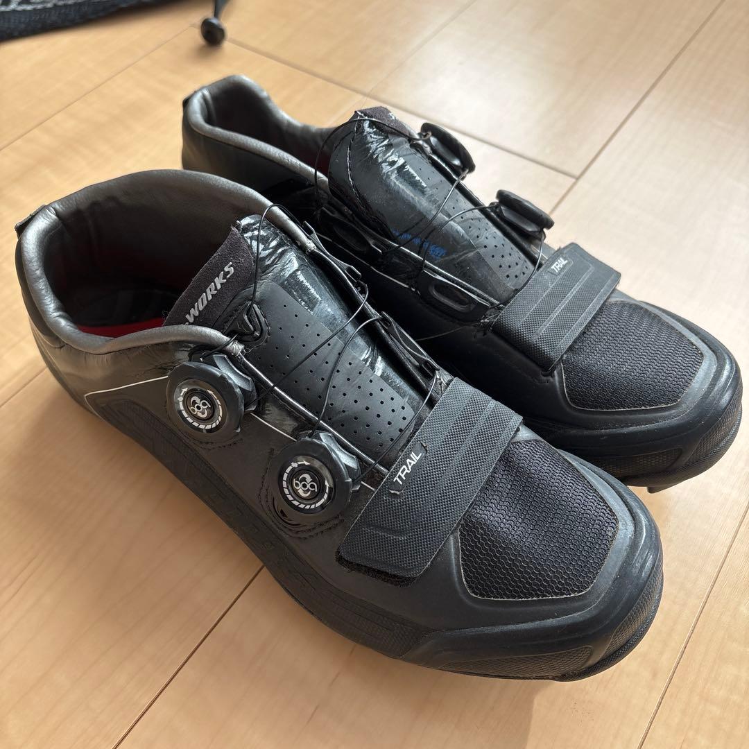 SPECIALIZED S-WORKS TRIAL ブラックシューズ