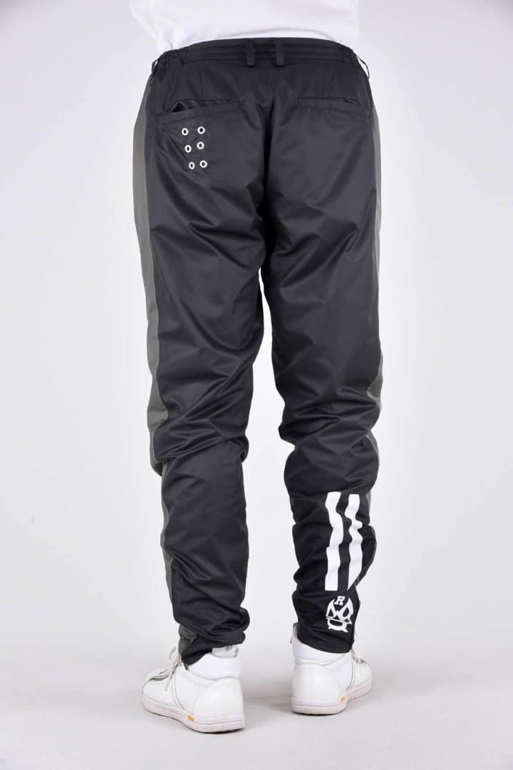 【size4】秋冬 ラッセルノ ゴルフ リップストップ サイドラインパンツ黒