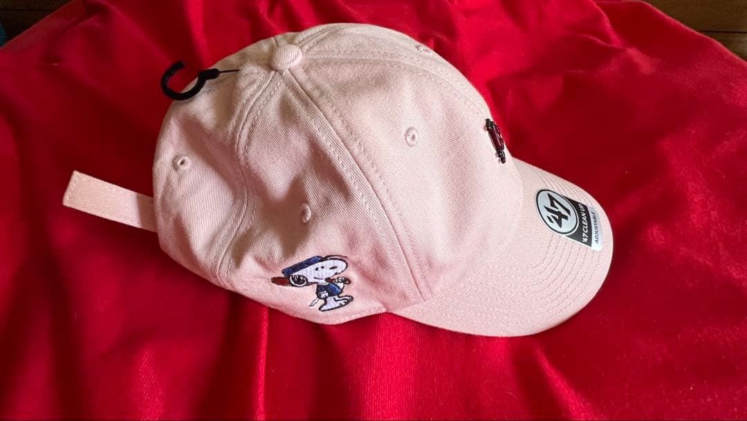 ☆新品☆キャップ　ドジャース　ピンク　スヌーピー ピーナッツ