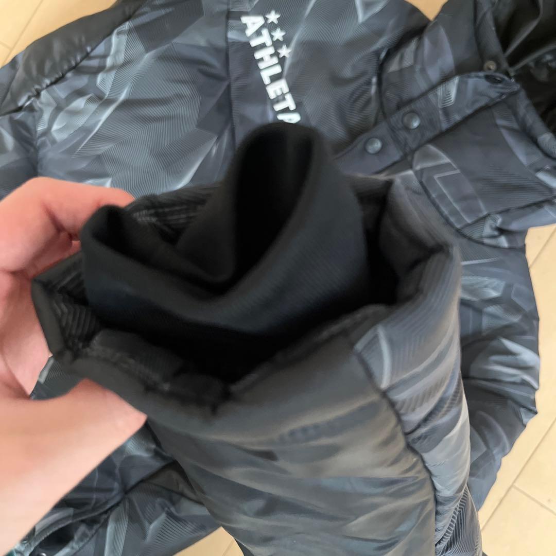 ATHLETA ベンチコート ジオメトリックパターン