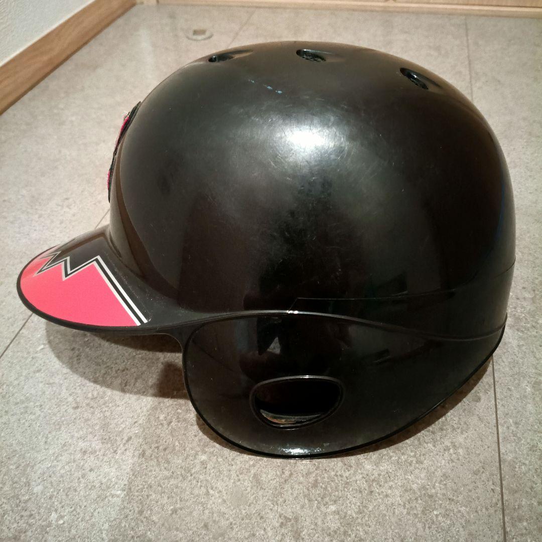 千葉ロッテマリーンズ　選手　実使用　ヘルメット　ロッテ　ミズノ　プロ野球　NPB