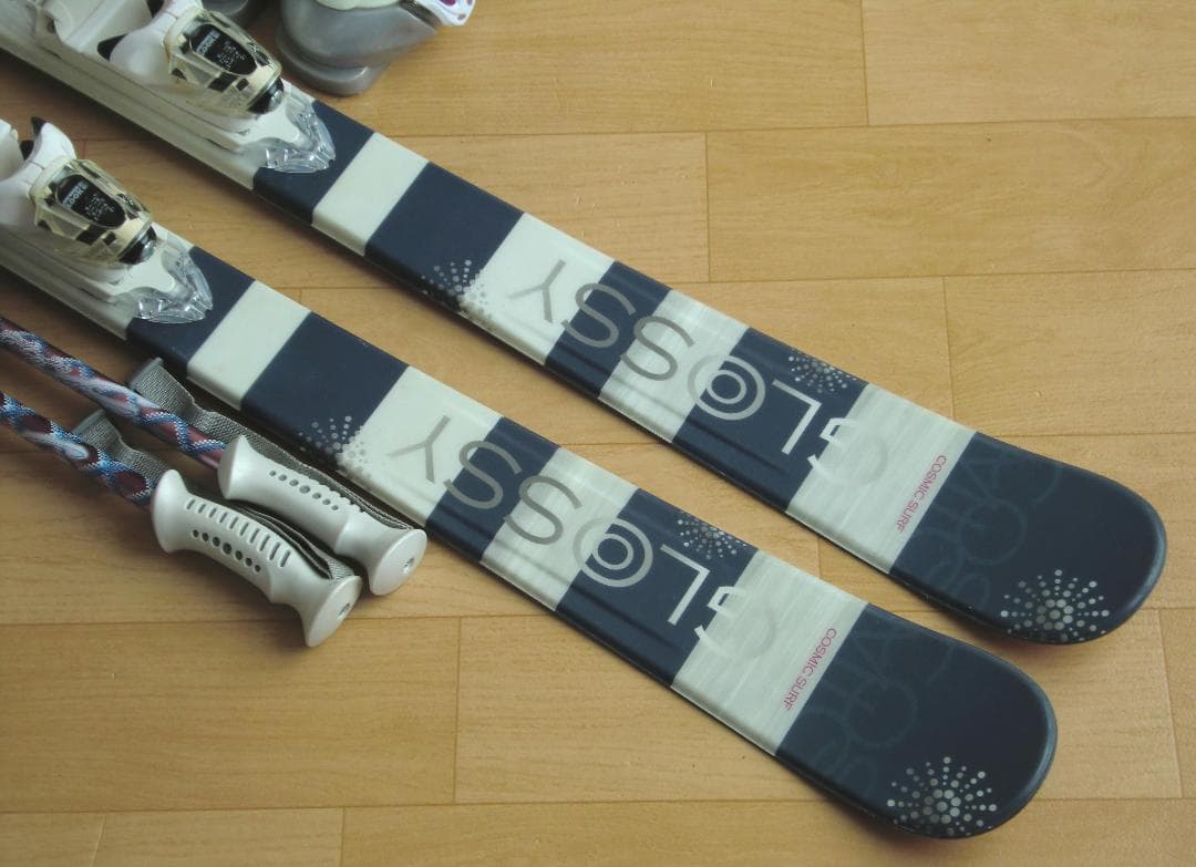 ■■送料無料■COSMICSURF■女性用スキーセット■板147靴24.5■■