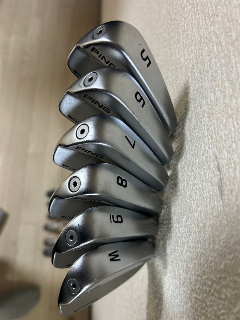 PING ブループリント　アイアンセット 5-9 W 6本セット　人気モデル