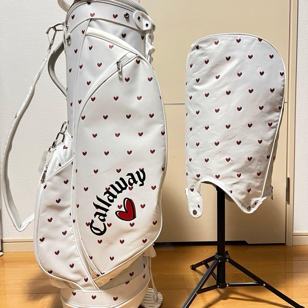 Callaway キャロウェイ ハート柄 キャディバッグ　レディース