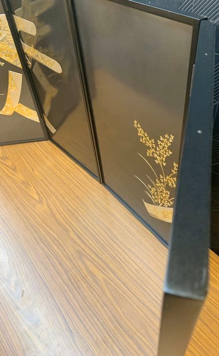 屏風枠付き　62cm No.189 五月人形　屏風