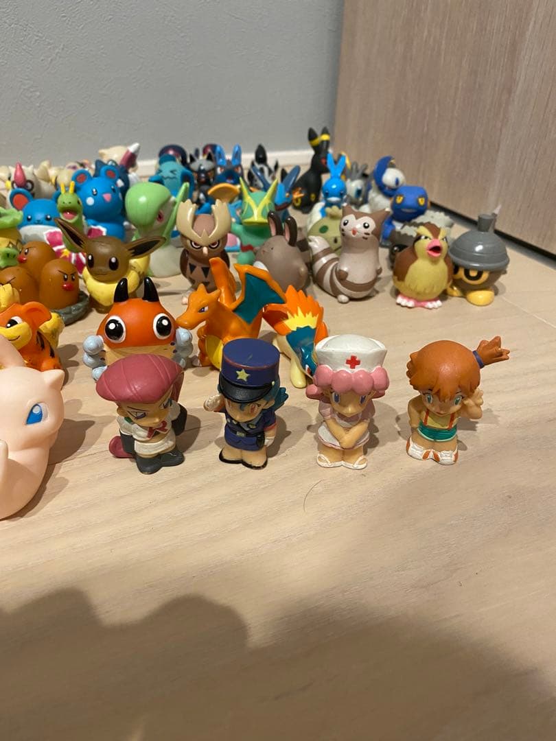 ポケモン指人形 キッズ 116体 まとめ売り 初代 レア クリア トレーナー