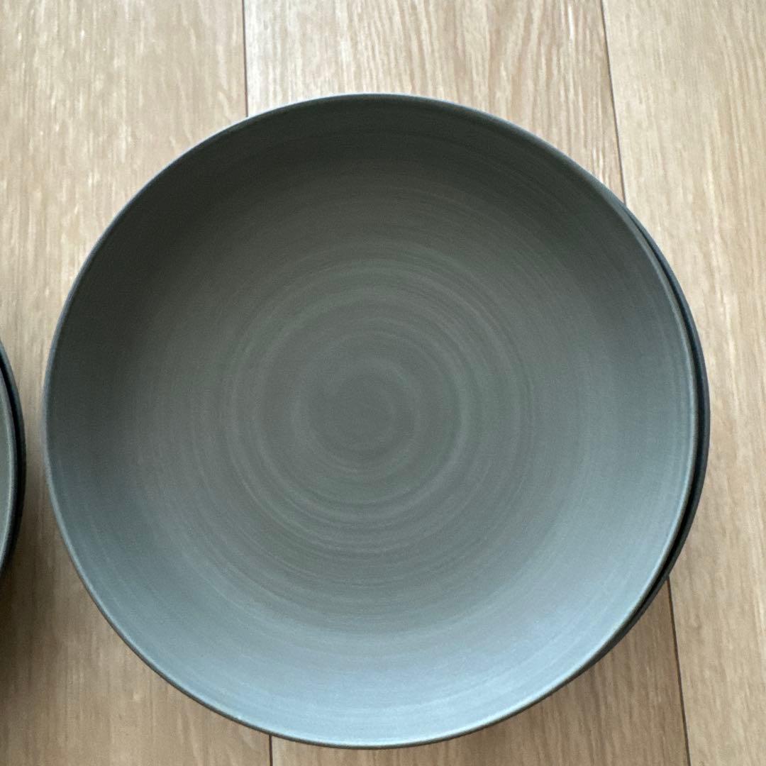 ダークグレー お皿 5個セット+ とうしょう窯 SHIBUKI 2セット