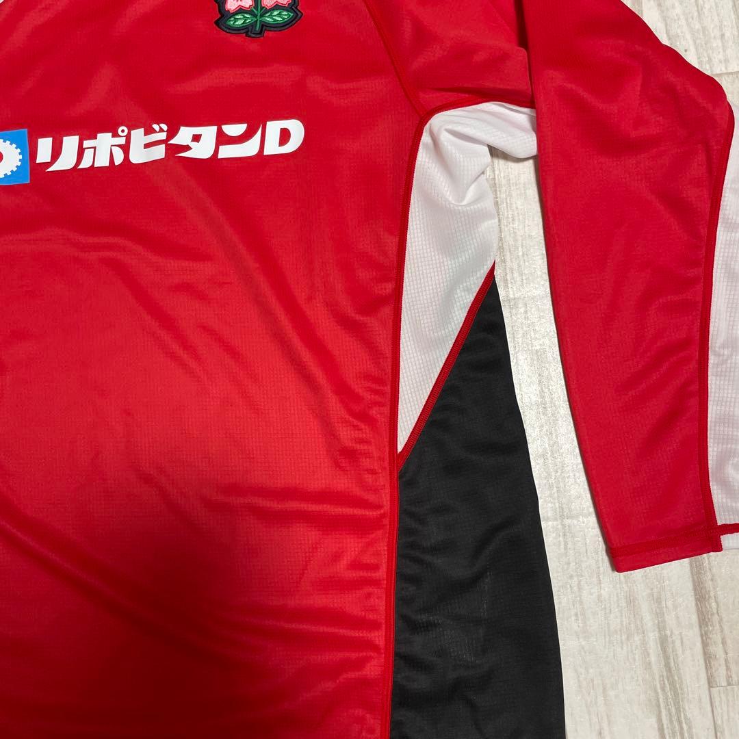 ①カンタベリー日本代表 ジャパン プラクティス長袖Tシャツ