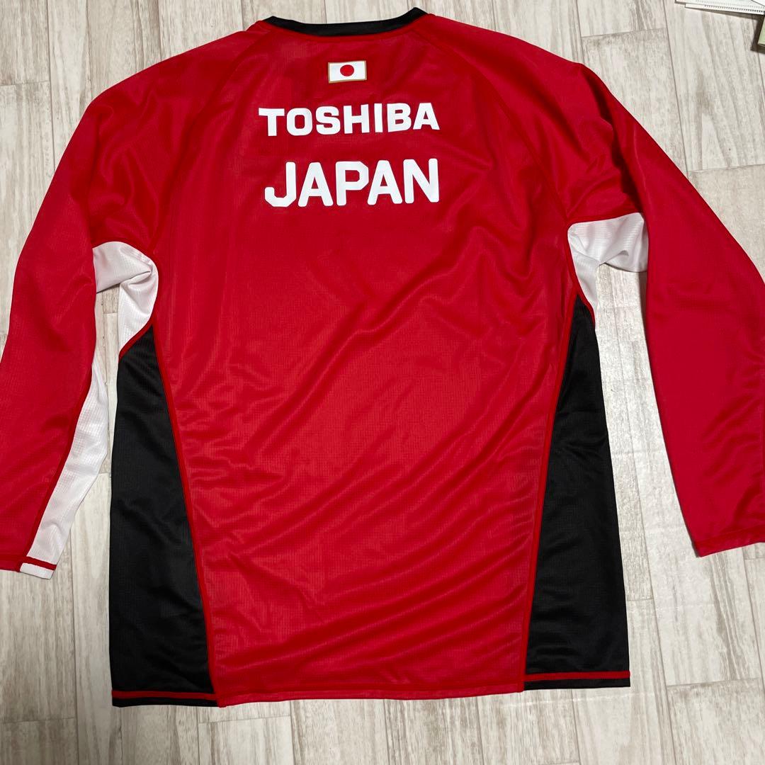 ①カンタベリー日本代表 ジャパン プラクティス長袖Tシャツ