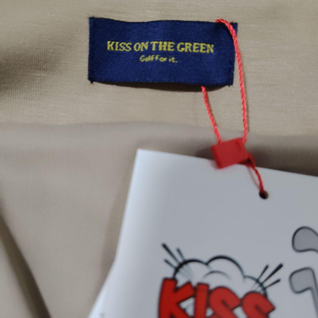 新品 ゴルフウエア　セットアップ　ベージュ KISS ON THE GREEN