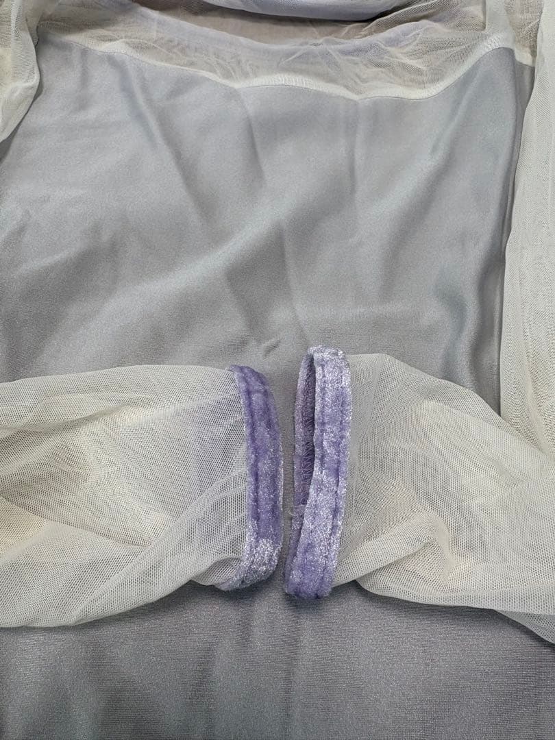YUMIKO 長袖レオタード ベロア