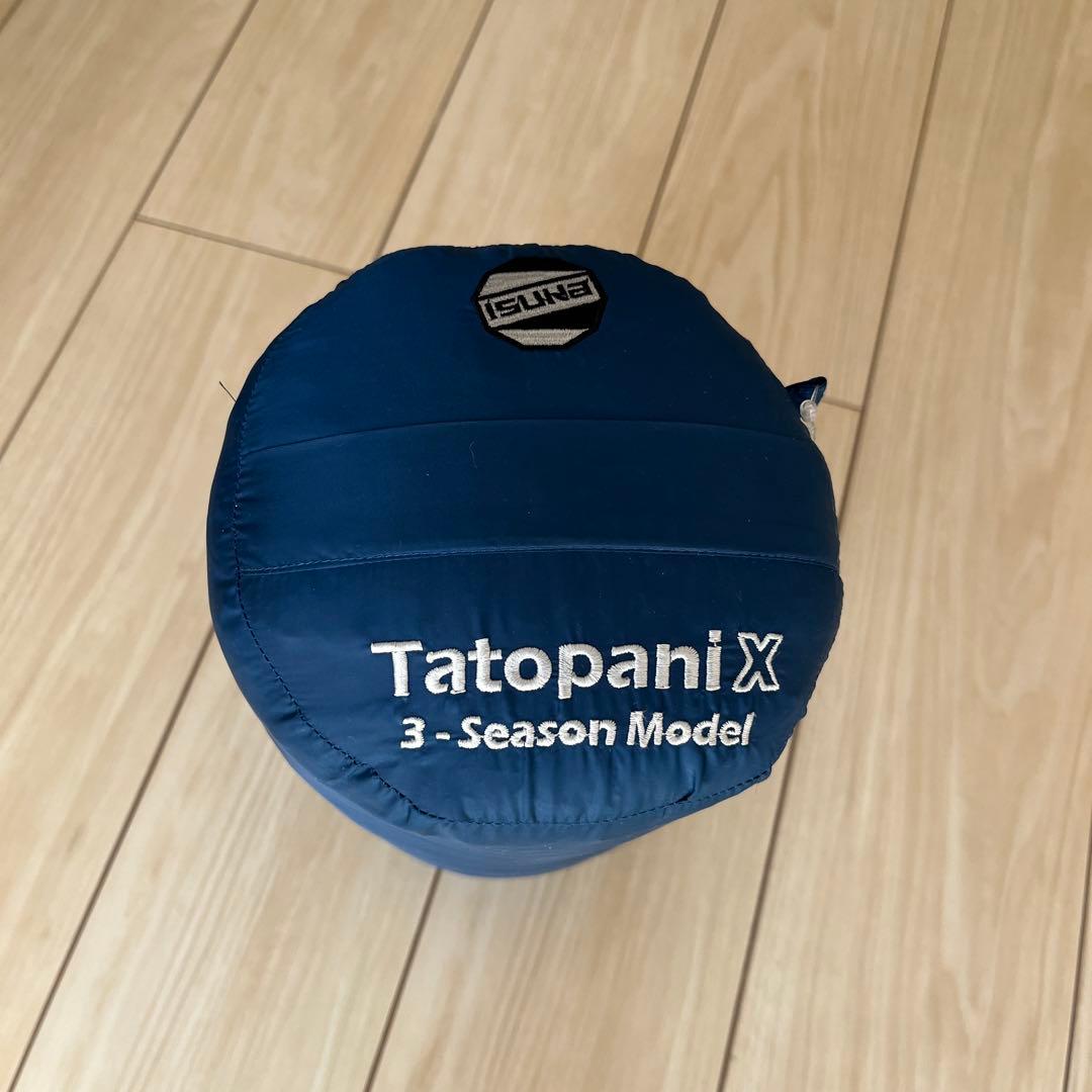 アウトドア寝具 ISUKA SLEEPING BAG Tatopani X