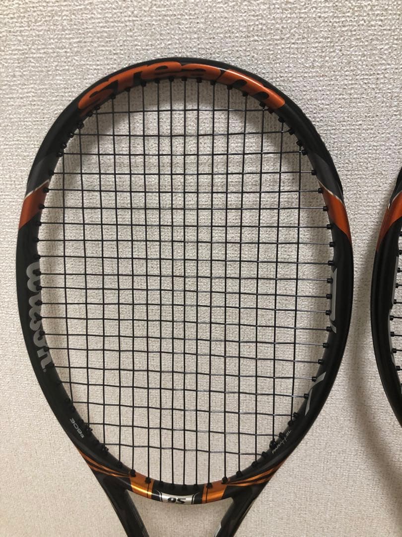 錦織圭　ウィルソン スティーム95 リミテッド G3 2本セット　硬式ラケット