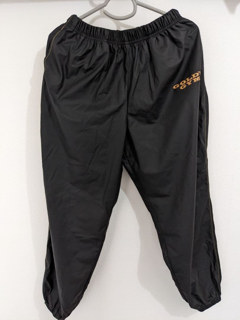 GOLD'S GYM サウナスーツ セットアップ Mサイズ