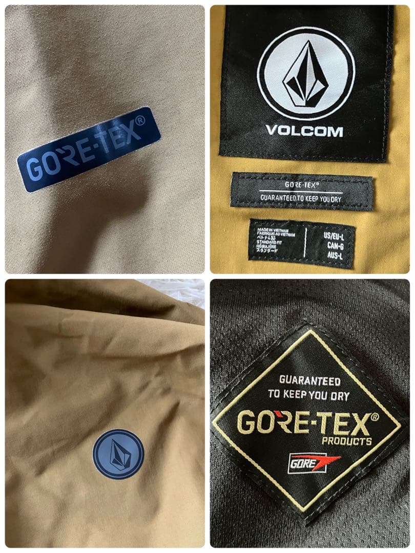 #8K✨VOLCOM✨ゴアテックス✨スノボ ウェア 上下セット メンズXL