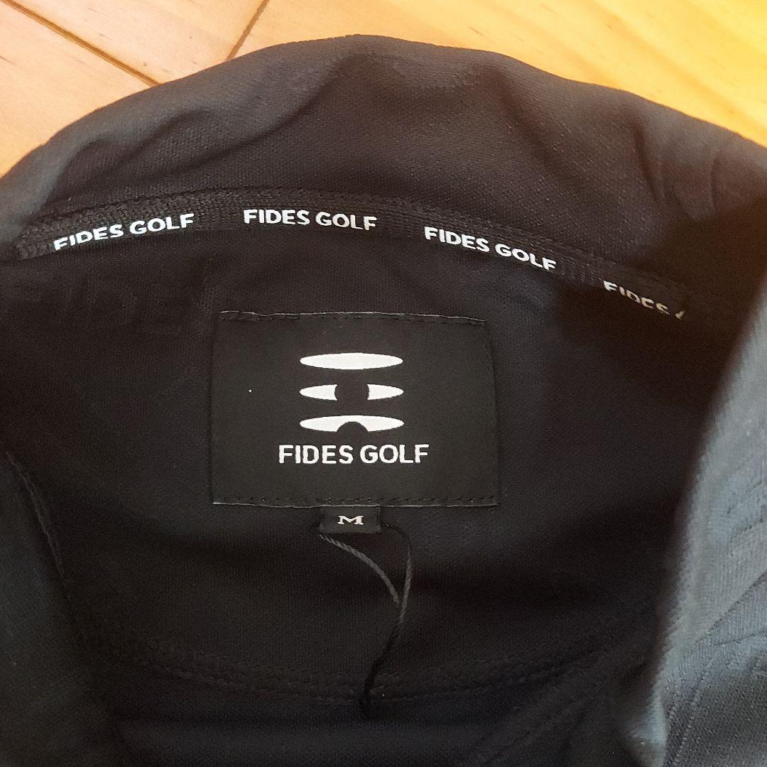 【試着のみ⭐︎新品⭐︎】Fides Golf ジャガードモックネックシャツ
