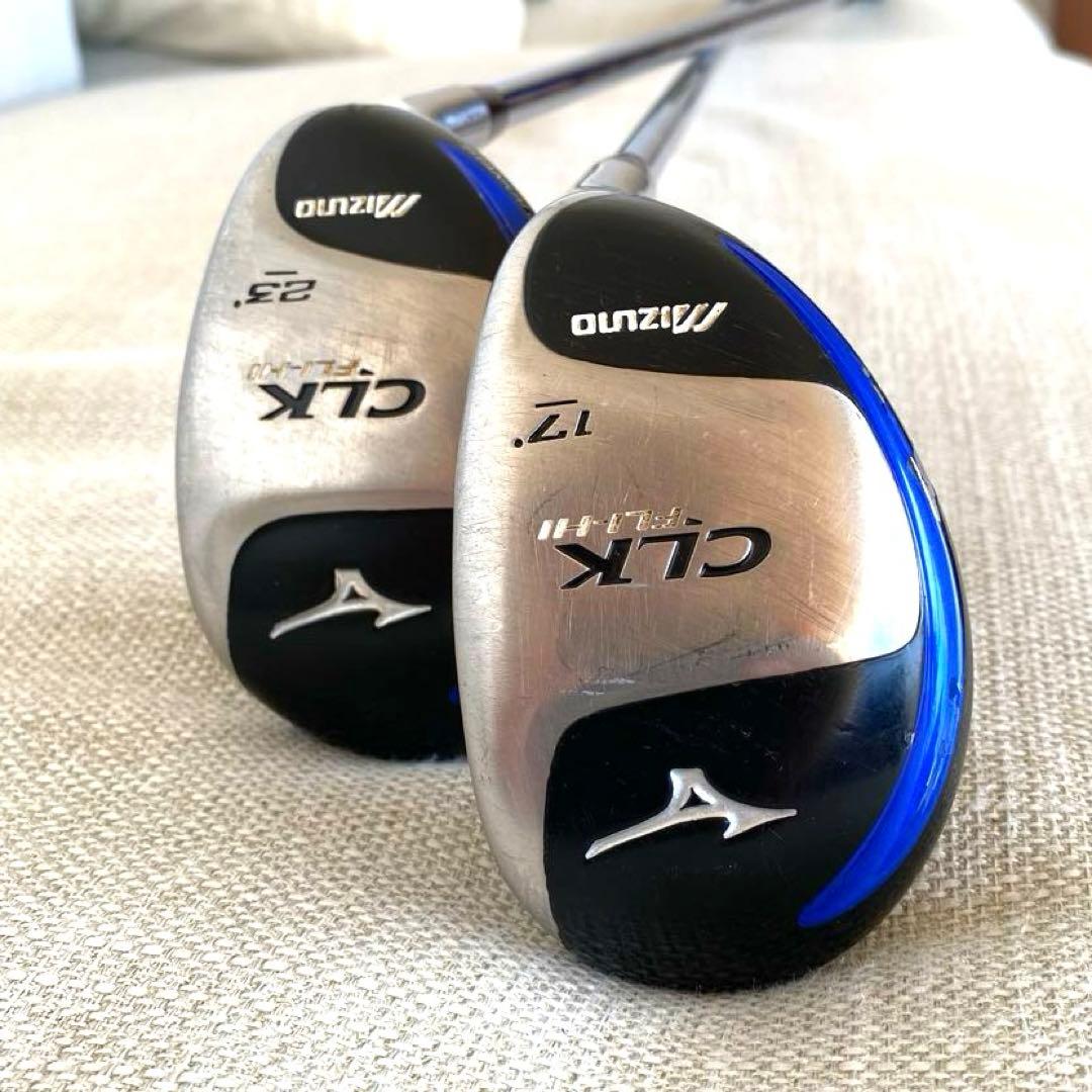 Mizuno CLK ユーティリティ 23度 17度 セット