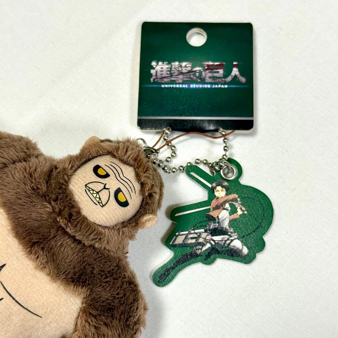 進撃の巨人 獣の巨人 USJ限定 ぬいぐるみ マスコット タグ付き 希少