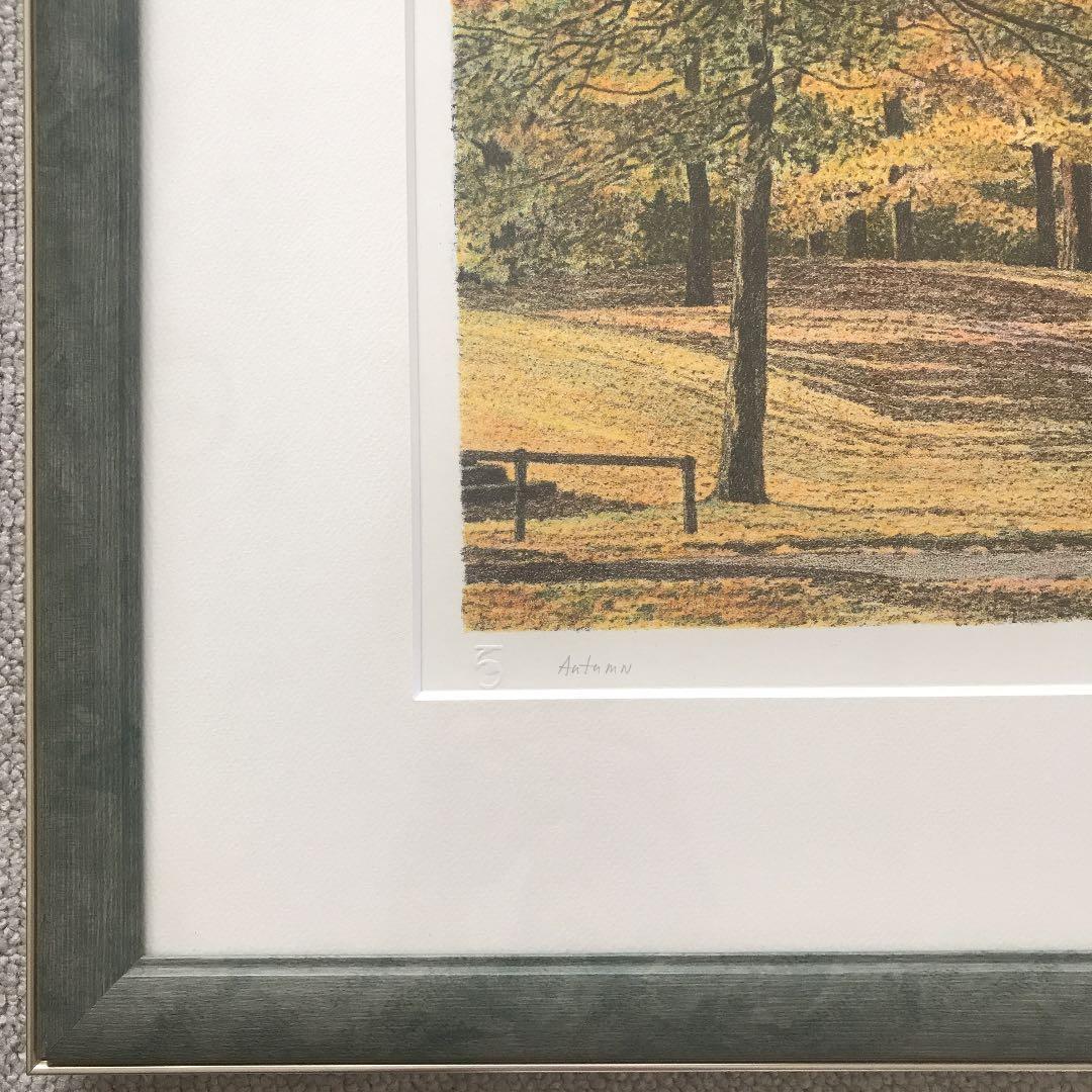 HIBELL ART 絵画 CARL HOFFNER  〔AUTUMN〕