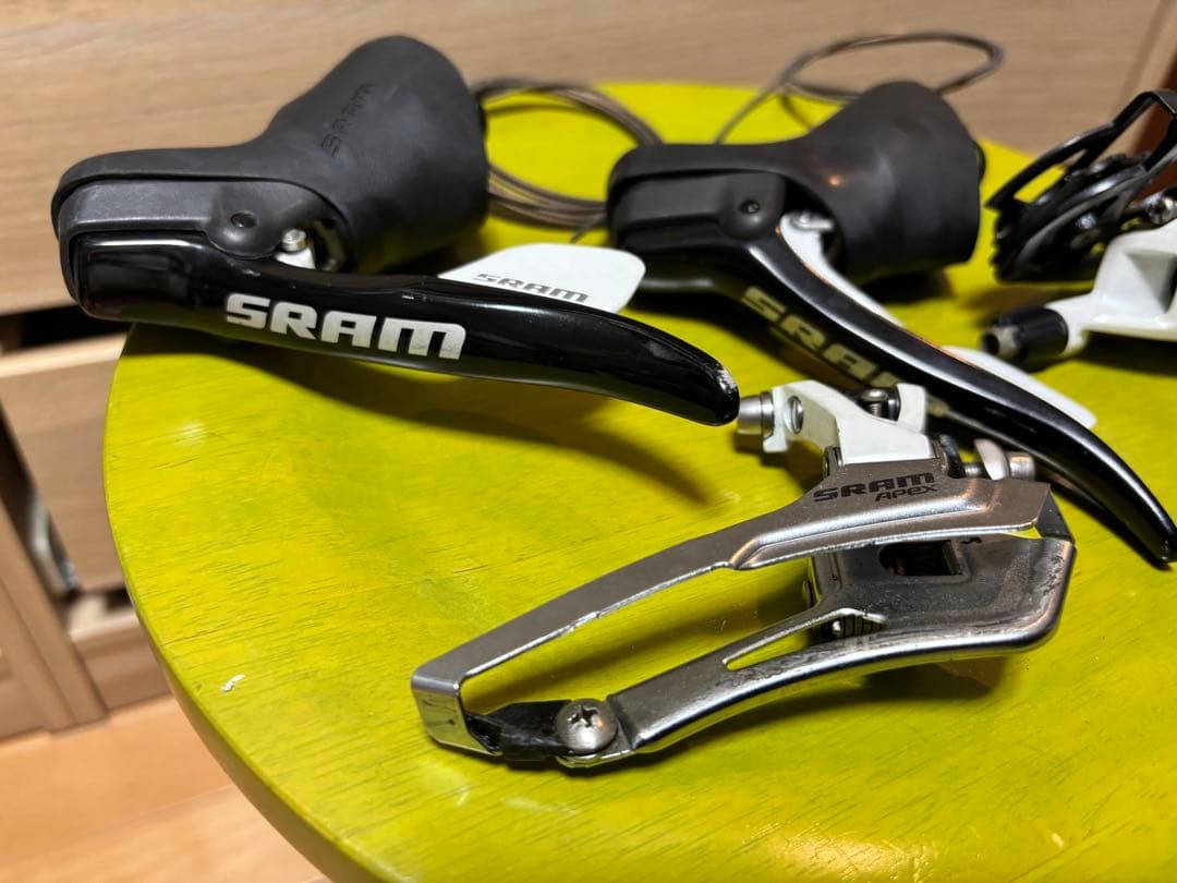 SRAM 2x10速 シフター・ディレイラー　クランクセット