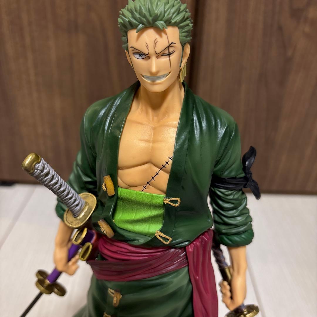 【開封品・外箱なし】 バンプレくじ ゾロ フィギュア A賞 ブラシカラー
