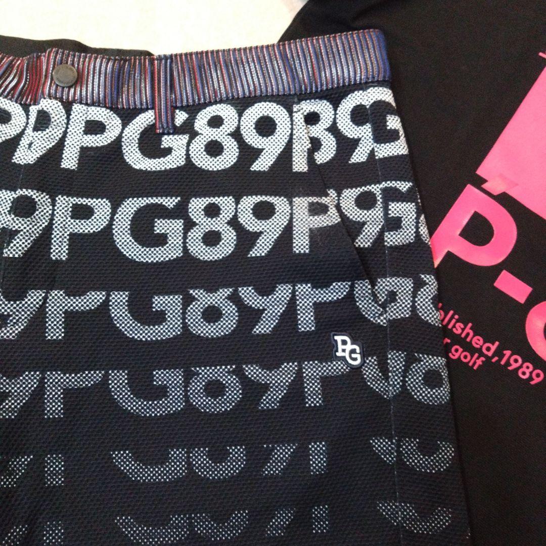 ★PEARLY GATES★美品♪ロゴハーフパンツ＆ポロシャツ サイズ6